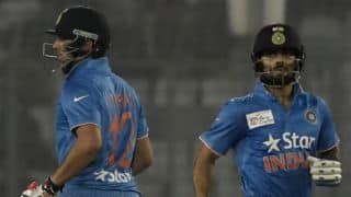 India vs Pakistan, Asia Cup T20 2016, Match 4 at Dhaka: Virat Kohli’s 49, Mohammad Aamer’s 3-18, and other highlights from 2nd innings